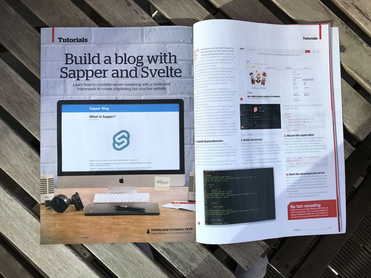 Build a blog with Sapper and Svelte