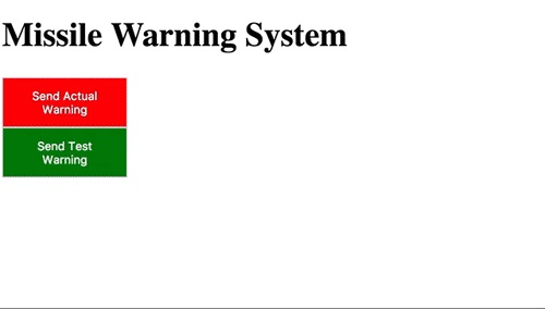 Missile Warning System meme