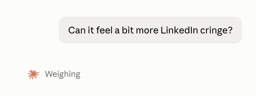 Asking AI to fill in the gaps of my voice skill